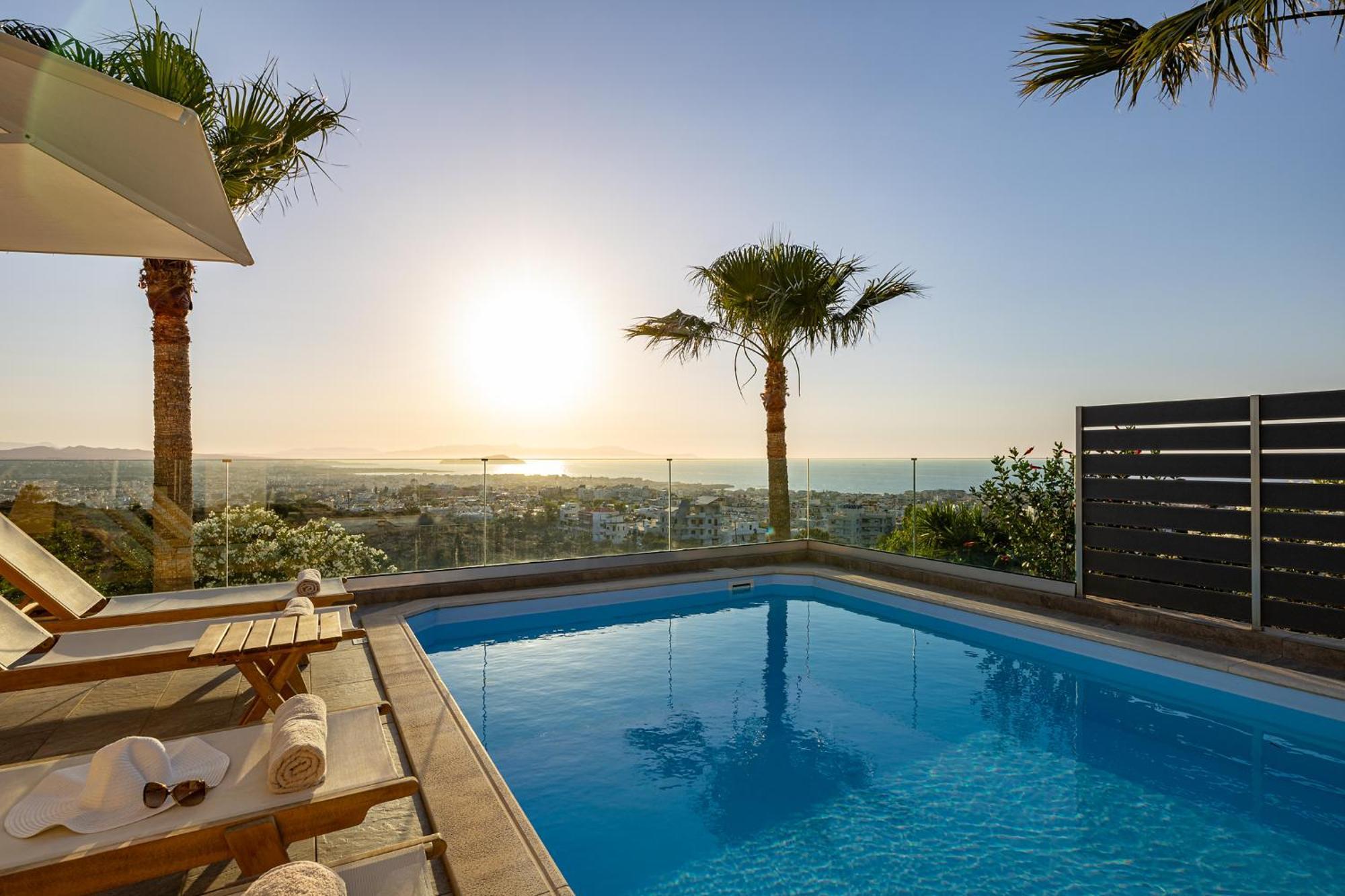 Karmilos Hill Villa Ханья Экстерьер фото