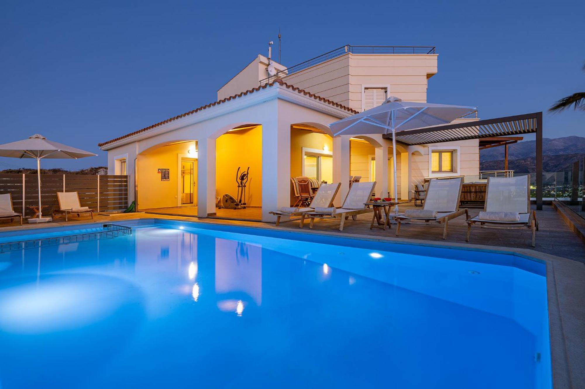 Karmilos Hill Villa Ханья Экстерьер фото