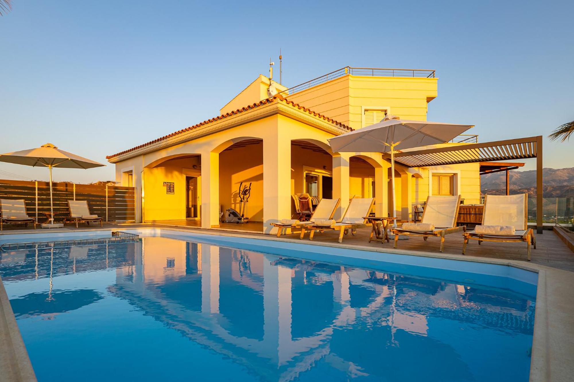 Karmilos Hill Villa Ханья Экстерьер фото