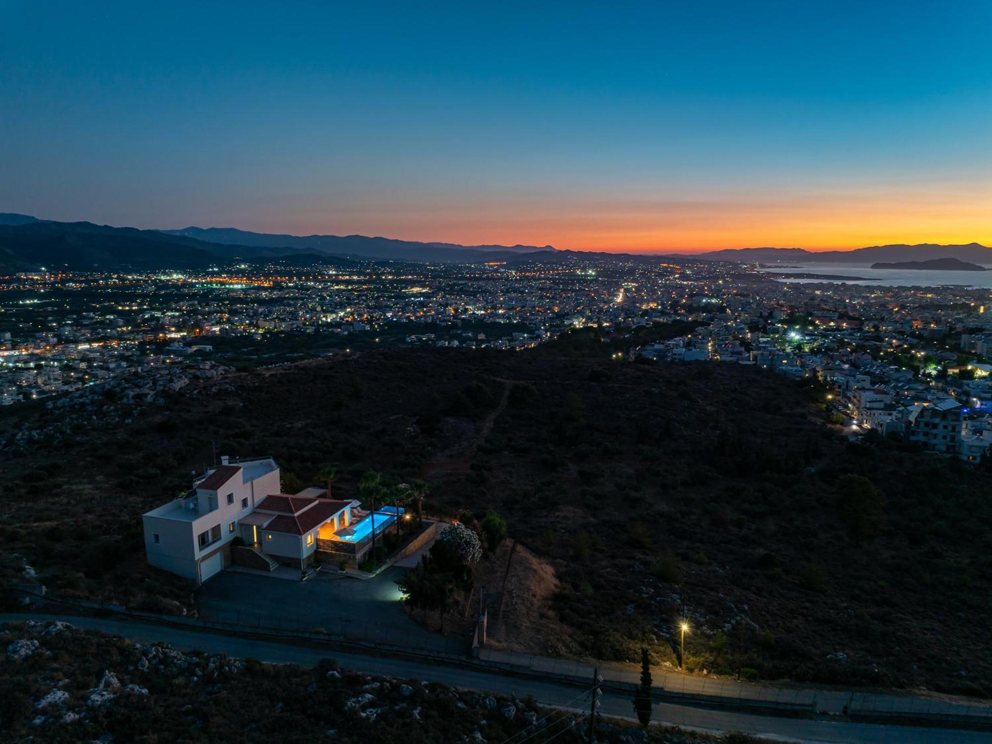 Karmilos Hill Villa Ханья Экстерьер фото