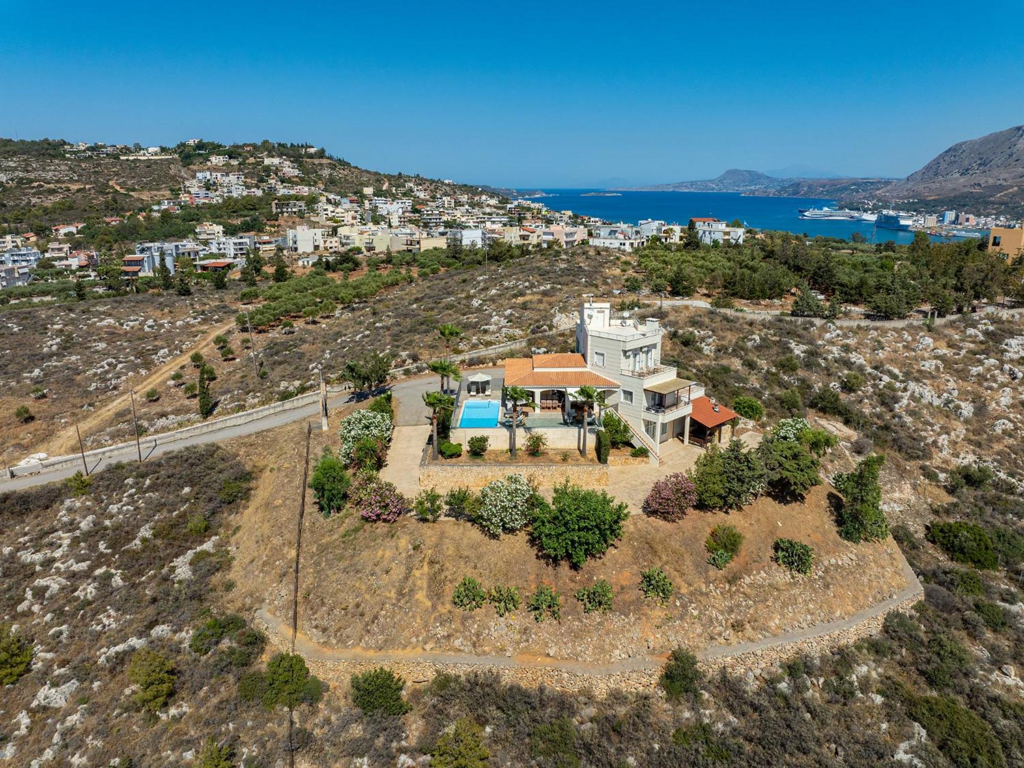 Karmilos Hill Villa Ханья Экстерьер фото