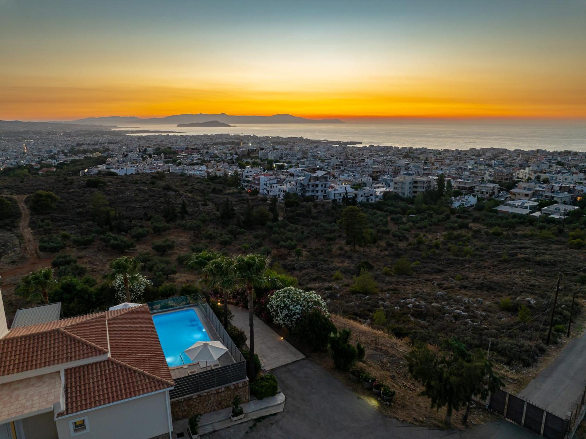 Karmilos Hill Villa Ханья Экстерьер фото