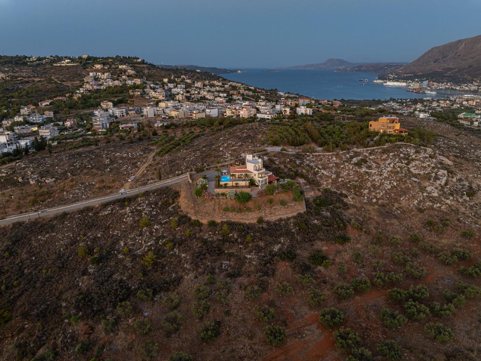 Karmilos Hill Villa Ханья Экстерьер фото
