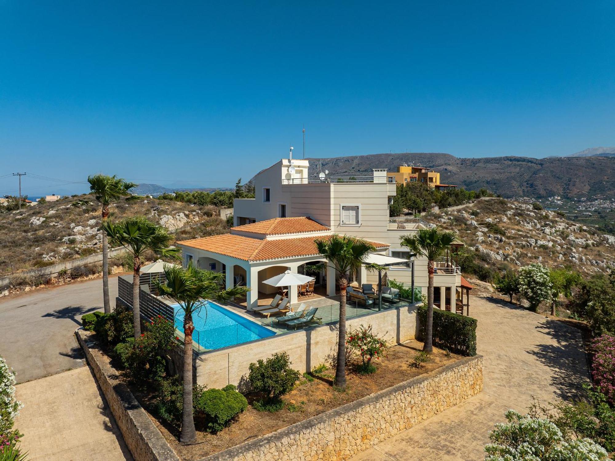 Karmilos Hill Villa Ханья Экстерьер фото