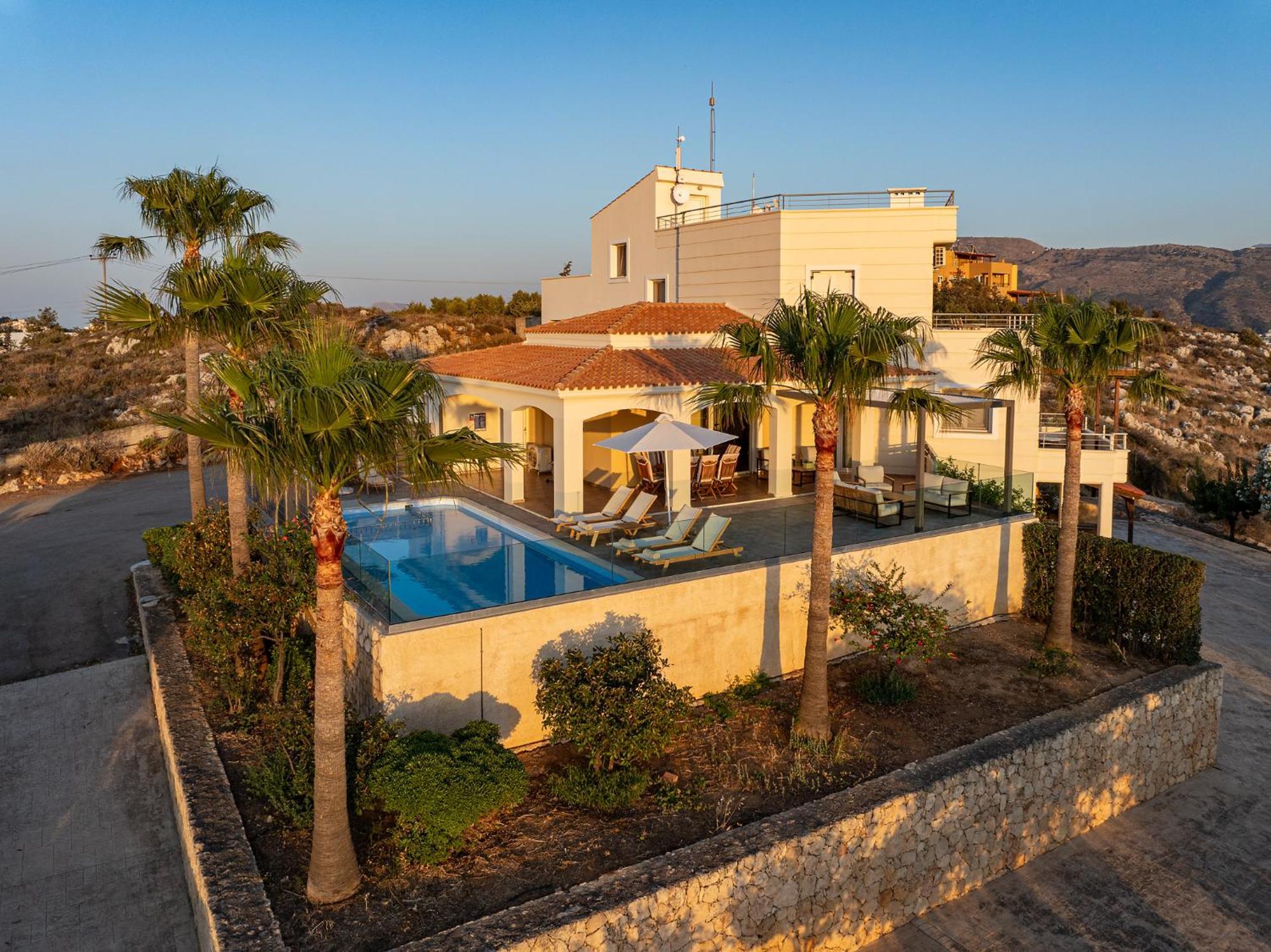 Karmilos Hill Villa Ханья Экстерьер фото