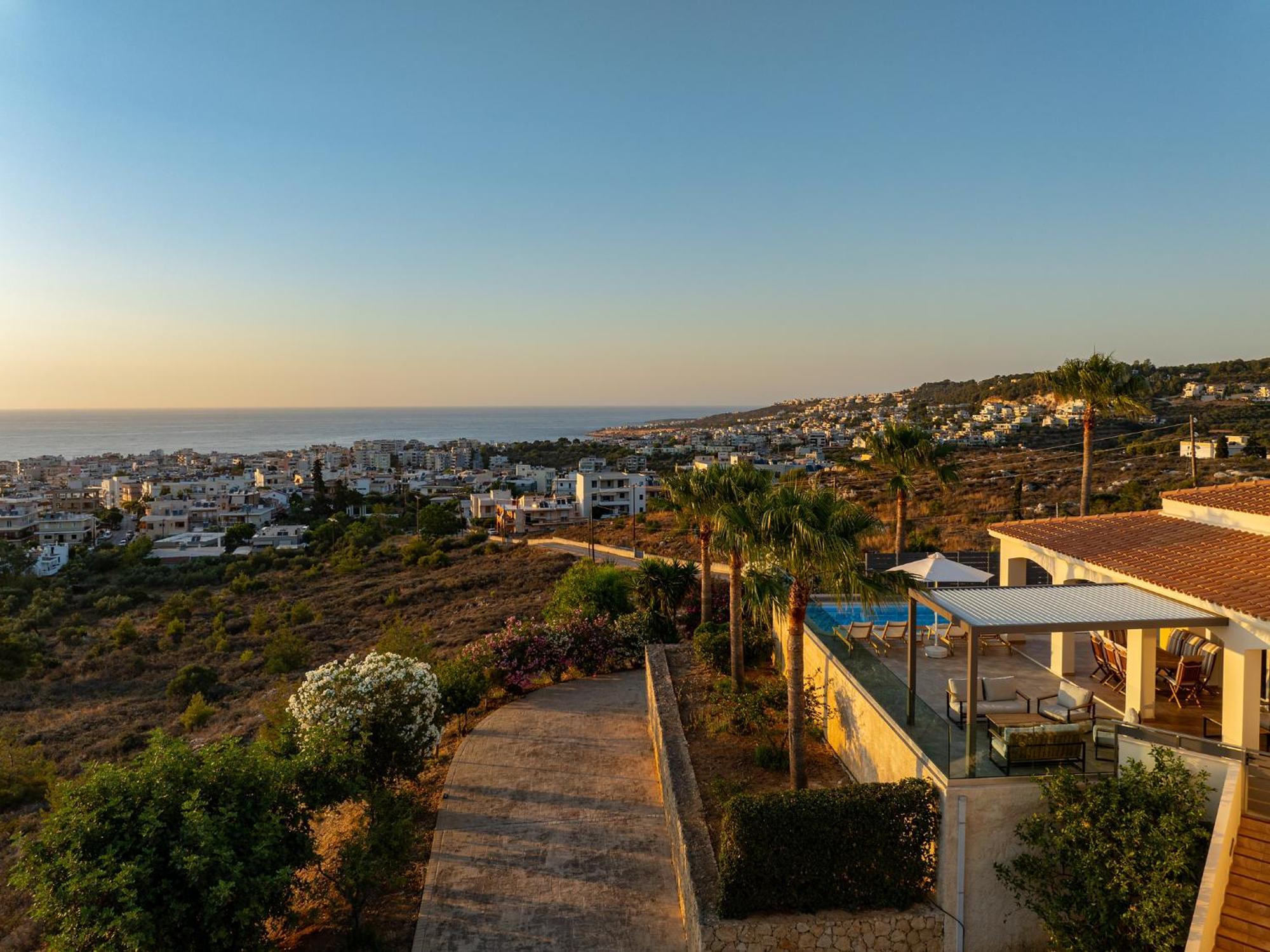 Karmilos Hill Villa Ханья Экстерьер фото